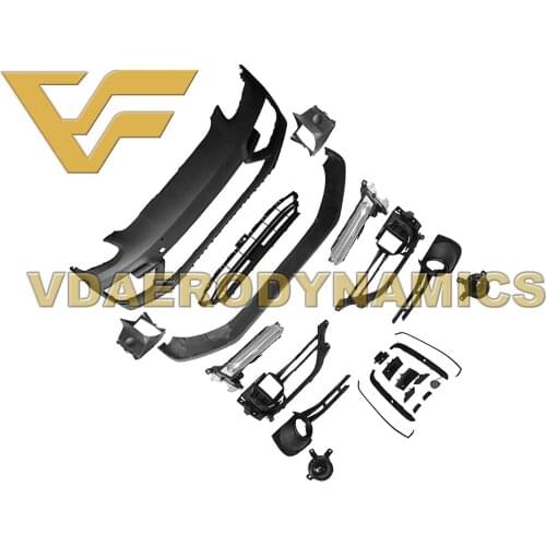 Suitable For 17-20 971 Porsche Panamera VAD-T Front Bumper SET