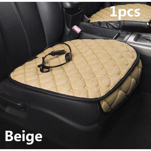 12V Car Heated Warmer Pad Auto Heating Seat Cushion Back Support Heater car seat protection cover