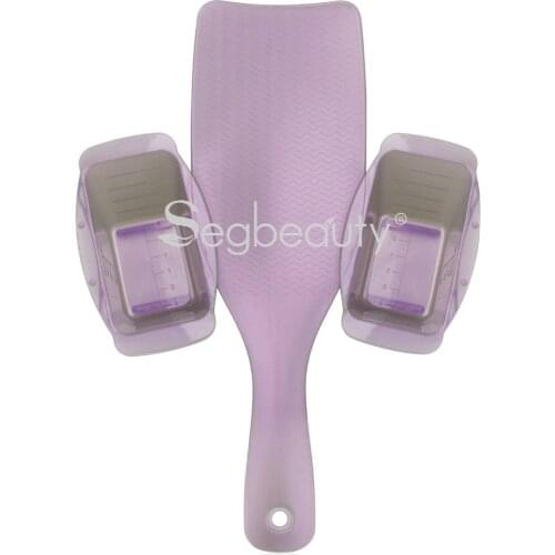 Segbeauty Hair Dyeing Set Detachable Board Hair Coloring Kits Balayage Highlight Board and Bowls Salon Highlighting Paddle