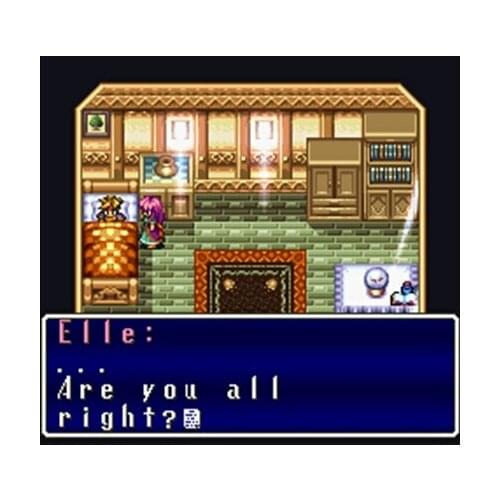 Terranigma NTSC Version 16 Bit 46 Pin Big Gray Game Card For USA Game Players