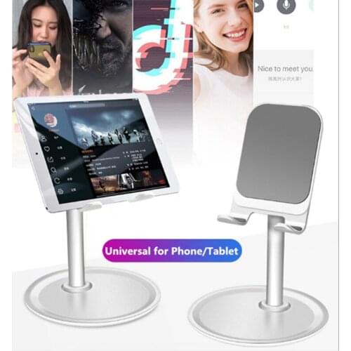 Universal Tablet Phone Holder Desk For iPhone SE 2020 11 Desktop Tablet Stand For Phone Table Holder Mobile Phone Stand Mount