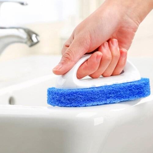 Magic Sponge Eraser Kitchen Gadgets Tools Cleaning Brush Bath Brush Tiles Brush Wash Pot Clean Brush Sponge Bathroom Accessories