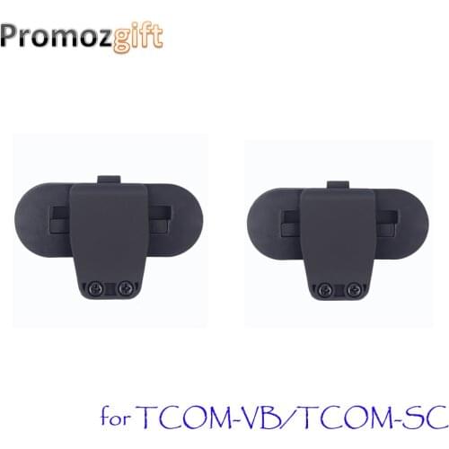 2 PCS Clip Accessory for TCOM-VB/TCOM-SC Motorcycle Bluetooth Waterproof Helmet Bluetooth BT Interphone Helmet Intercom Headsets