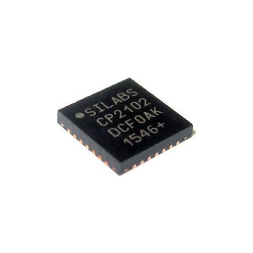 10 Pcs CP2102 QFN-28 Single-Chip USB TO UART Bridg