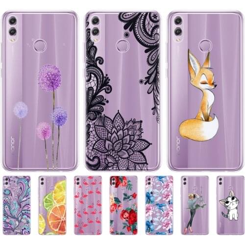 Case For Huawei Honor 8x Case 6.5 Inch Silicon Soft TPU Back Cover For Huawei Honor 8x Protect Phone Case Shell Coque Bag