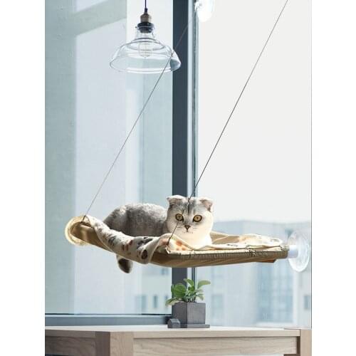 Cat hammock winter sucker cat hammock hanging nest swing cat nest hanging window sunbathing pet supplies