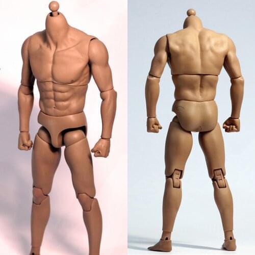 1/6 Scale Real Type Massive Body Emulated Musle Body Model High Quality for Painting Soldier Action Figure Flexible Figure