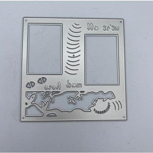 Metal Cut Dies Stencils tiger for Scrapbooking Stamp/photo album Decorative Embossing DIY Paper Cards