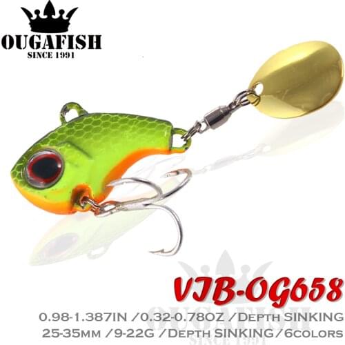 2021 New Vibration Fishing Lure Weights 9-22g Whopper Bait Spinner For Pike Articulos De Pesca Saltwater lures isca artificial