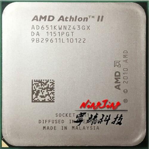 AMD Athlon II X4 651 X4 651X X4 651K 3.0 GHz Quad-Core CPU Processor AD651KWNZ43GX / AD651XWNZ43GX Socket FM1