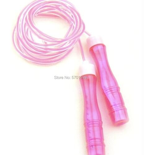 Adjustable luminous pattern sport rope skipping for children and primary school students