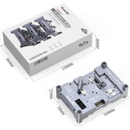 Qianli icopy-s baseband logic chip Programming tester For 6 6s 6p 6sp 7 7p 8 8p x xs xsmax data edit read write no need welding