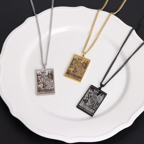 Wicca Tarot Card Waite Major Arcana Pagan Pendant Amulet Necklace-The EMPRESS