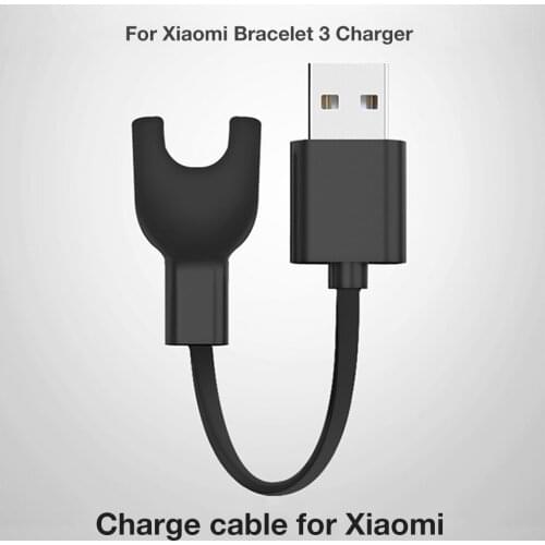 Charging Data Cable For Xiaomi Bracelet 3 Charging Cable Light Sense Charger Pure Copper Wire Core Shrapnel Bracelet Power Cord