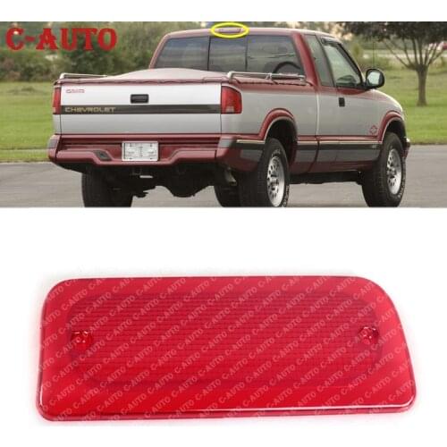 1PCS Car 3rd Brake Light Stop Lamp Lens For Chevrolet S10 Sonoma GMC 1994-2004 Pick-up Trucks Accessories