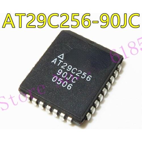 1pcs/lot AT29C256-90JC AT29C256 IC FLASH 256KBIT 90NS PLCC-32 In Stock