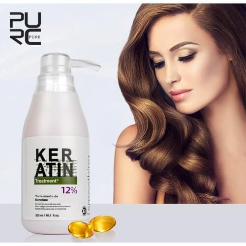 12%formalin 300ml keratin hair treatment hot sale hair care products repair damaged hair and make hair smoothing and shine 11.11