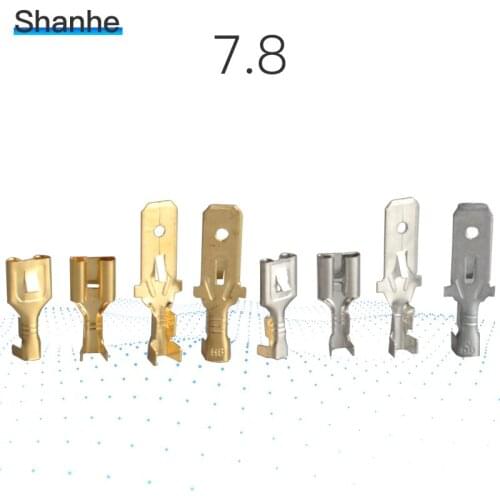 20PCS 7.8mm Terminal 7.8 Male Female for H4 connector
