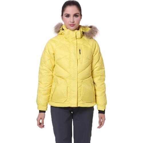 2020 High Quality Winter Women Ultra Light Down Jacket 90%Down Raccoon Fur Collar Hooded Winter Down Coat Women Parka Real Fur