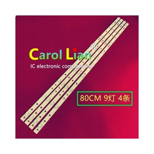 5 sets=20P 9leds 798mm led backlight strip for sony tv KDL-40R380D 40pfl3240 GJ-DLEDII P5-400-D409-V7 TPT400LA-J6PE1