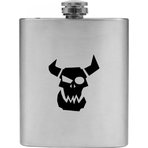 BUGRIKSHOP Flat Flasks Metal