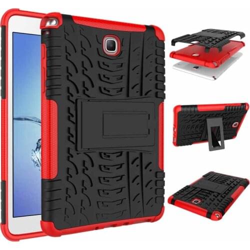 Case for Samsung Galaxy Tab A 8.0 T350 T355 P350 P355 8" Stand Cover Shockproof Rubber Bumper Dual Layer Armor Cover