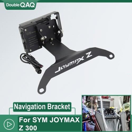 For SYM JOYMAX Z 300 Smartphone Holder NEW Motorcycle Windshield Mount Navigation Bracket GPS