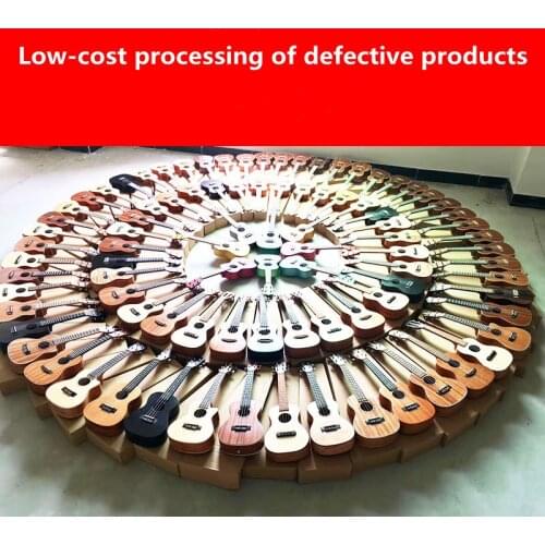 Inventory Clearance Ukulele 23 26 Inches Acoustic Electric Concert Tenor Ukelele Defect Normal Use Mahogany Spruce Uke Guitar