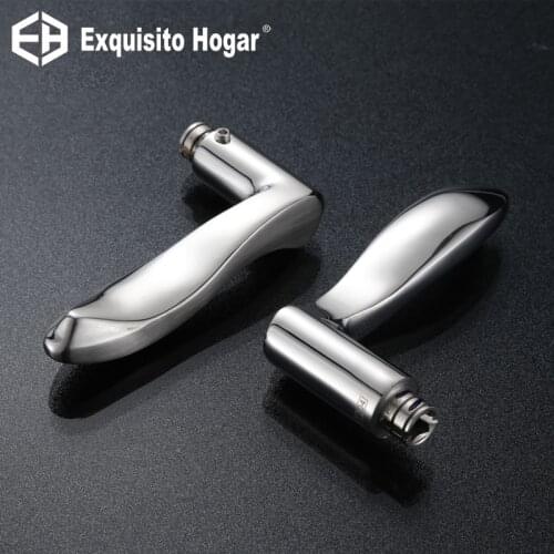 Stainless Steel 304 Hollow Locks Handle Fittings Bedroom Door Handle Universal Bathroom Modern Design Door Lock