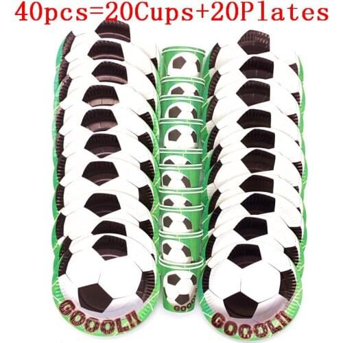 Football Soccer Theme Party Baby Shower Birthday Party Decoration Kids Birthday Set For Baby Birthday Party Supplies Decoration