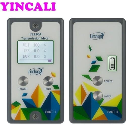 Fast Shipping Split Transmittance Meter LS110A Light Transmission Meter Testing of Glass Plated Film Organic Material Solar Film