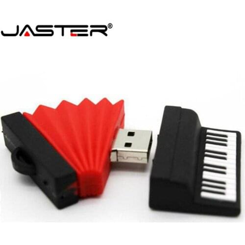 JASTER Accordion accordion usb flash drive disk memory stick pendrive Pen drive personalized mini computer gift 16GB 32GB 64GB