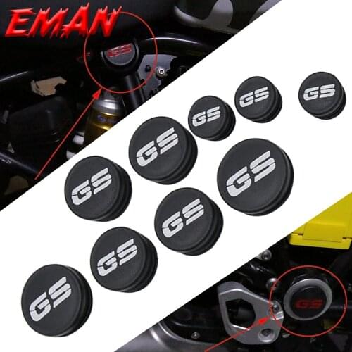 Motorcycle 9 PCS frame cover set frame hole cover plug For BMW R1200GS LC R 1200GS R 1200 GS Adventure 2013 2014 2015 2016