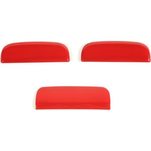 Rear Trunk Door Handle Cover Decoration Stickers Trim Kit for Suzuki Jimny 2019 2020 Car Accessories
