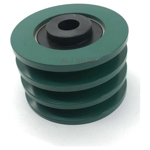 For KOBELCO SK200 210 350-8 Air-conditioning belt tensioner Engine adjustment wheel three slots excavator accessories