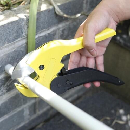 42mm Pipe Scissors Solid Abrasion-resistant Die-casting Labor-saving Aluminum Alloy Tube Cutting Scissors for PPR Water Pipes