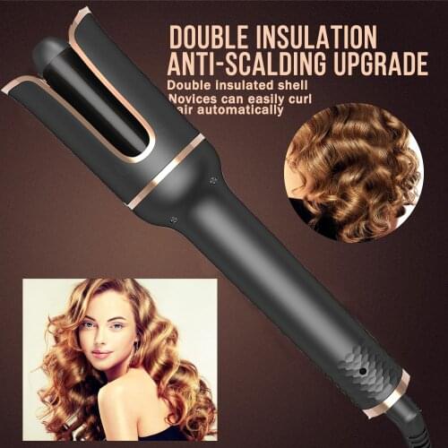 Portable Curlers Wirless Automatic Curling Iron Hair Straightener Womens Hair Curler Wave Wand Professional Looper Hair Crimper