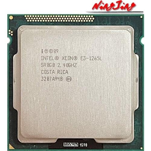 Intel Xeon E3-1265L E3 1265L E3 1265 L 2.4 GHz Quad-Core Eight-Thread 45W CPU Processor LGA 1155