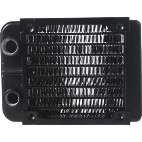 Water Cooling Computer Radiator 8 Pipe Aluminum Heat Exchanger Liquid Cooling Heat Sink for CPU PC Water Cool System