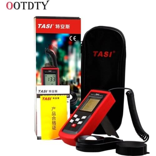 TA8131 Digital Light Meter 100000Lux Lux/FC LCD Luxmeter Luminometer Photometer