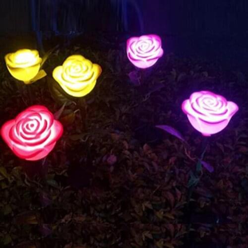 Sunlight LED Solar Garden Light Waterproof Led Flower Lawn Garden Light Outdoor Night Lights Solar Powered Landscape Lamp