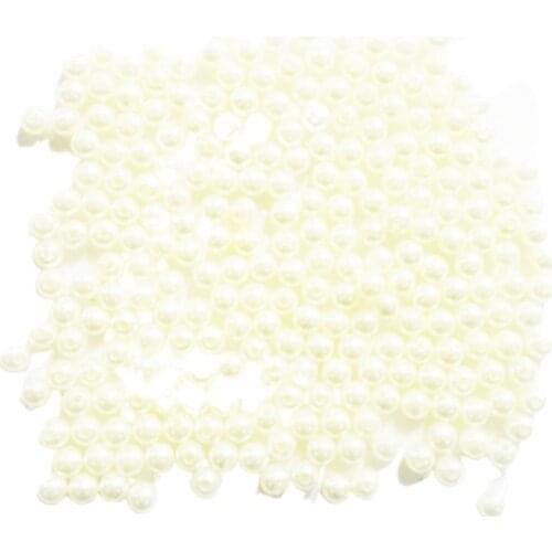 Pearl Beads 6mm-Cream-92 Pcs henna хна для бровей henna powder плетка