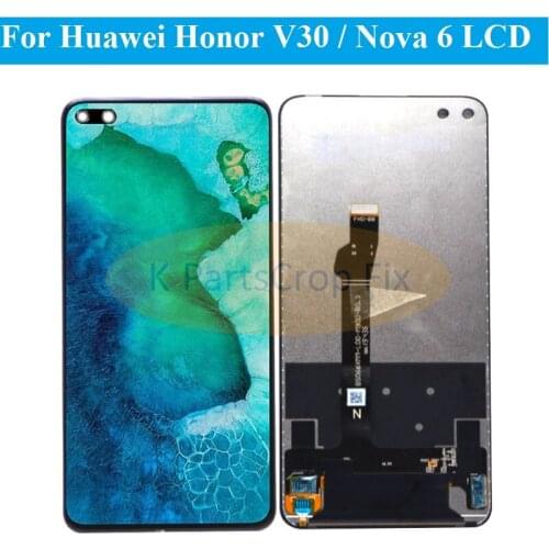 For Huawei Nova 6 LCD for Honor V30 LCD Display Touch panel Screen Digitizer Module Assembly for Honor View 30 V30 lcd display