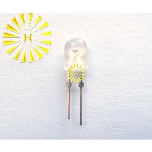 1000PCS x 5mm 546 White Red Blue Jade Green Yellow Diffused Oval LED With Stopper Diode for LED Text Display Module Light Beads