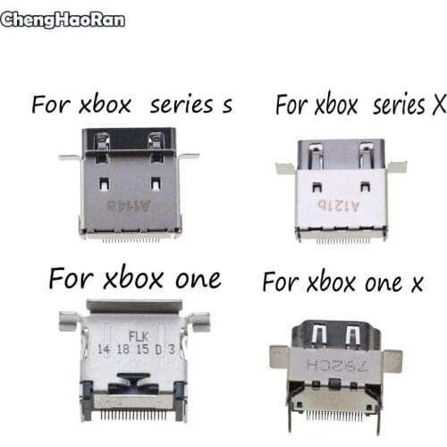 ChengHaoRan-For Xbox series SX HDMI-compatible interface port socket for Microsoft Xbox series X HDMI-compatible inter
