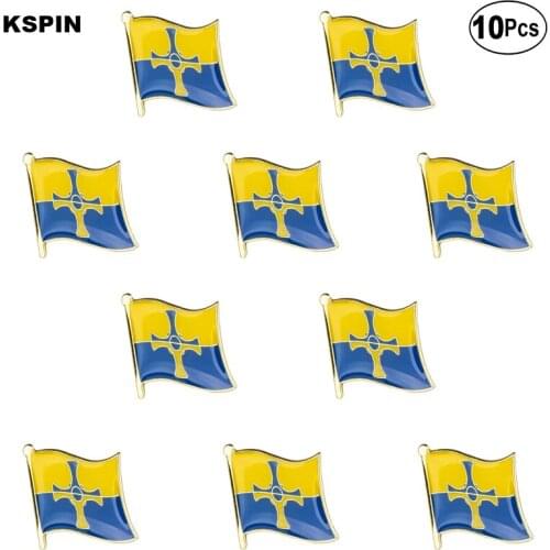 COUNTY DURHAM Lapel Pin Flag badge Brooch Pins Badges 10Pcs a Lot