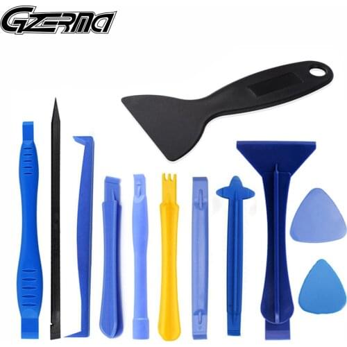 GZERMA 12 in 1 Universal Plastic Spudger Pry Tools Shovel Mobile Phone Screen Opening Tools Repair Kit For iPhone Laptop Repair