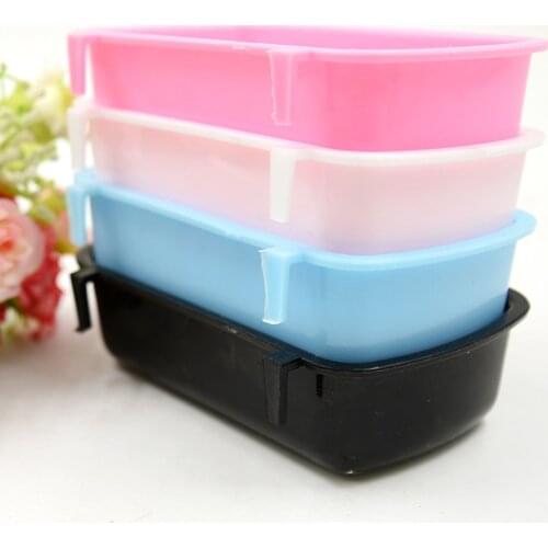 Small Pet Food Bowl Hamster Cage Can Hang Stationary Water Drinking Device Bird Pigeon Squirrel Feeding Cup Rabbit Feeder