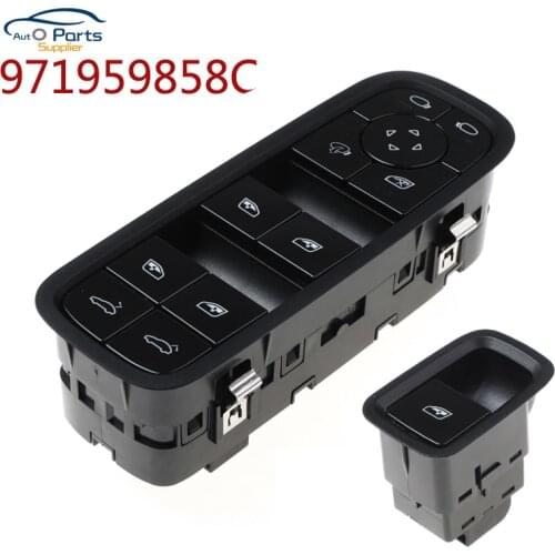 New Power Window Switch button For Porsche 971 Panamera Bedienteil Koffer 971959855C 971959858C