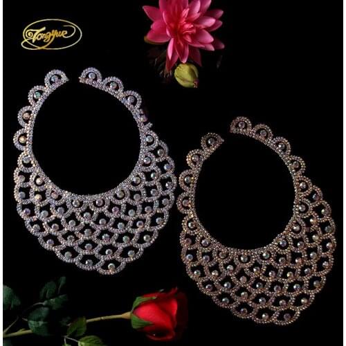 2017 The new Free shipping rhinestone appliques patches crystal rhinestone sash for bridal wedding dresses gowns belts